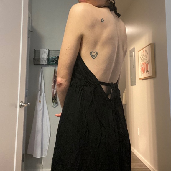 Beachy Boho Bali Dress | Black | Size S - Picture 5 of 7